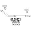 MTS 01.50423 Middle Silencer